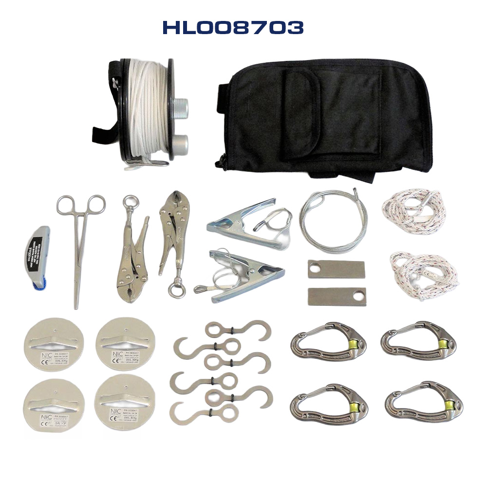 Kit Cordas & Ganchos Gamma B Backpack HL009500 - Berkana Kit Cordas & Ganchos Gamma B Backpack HL009500 - Berkana