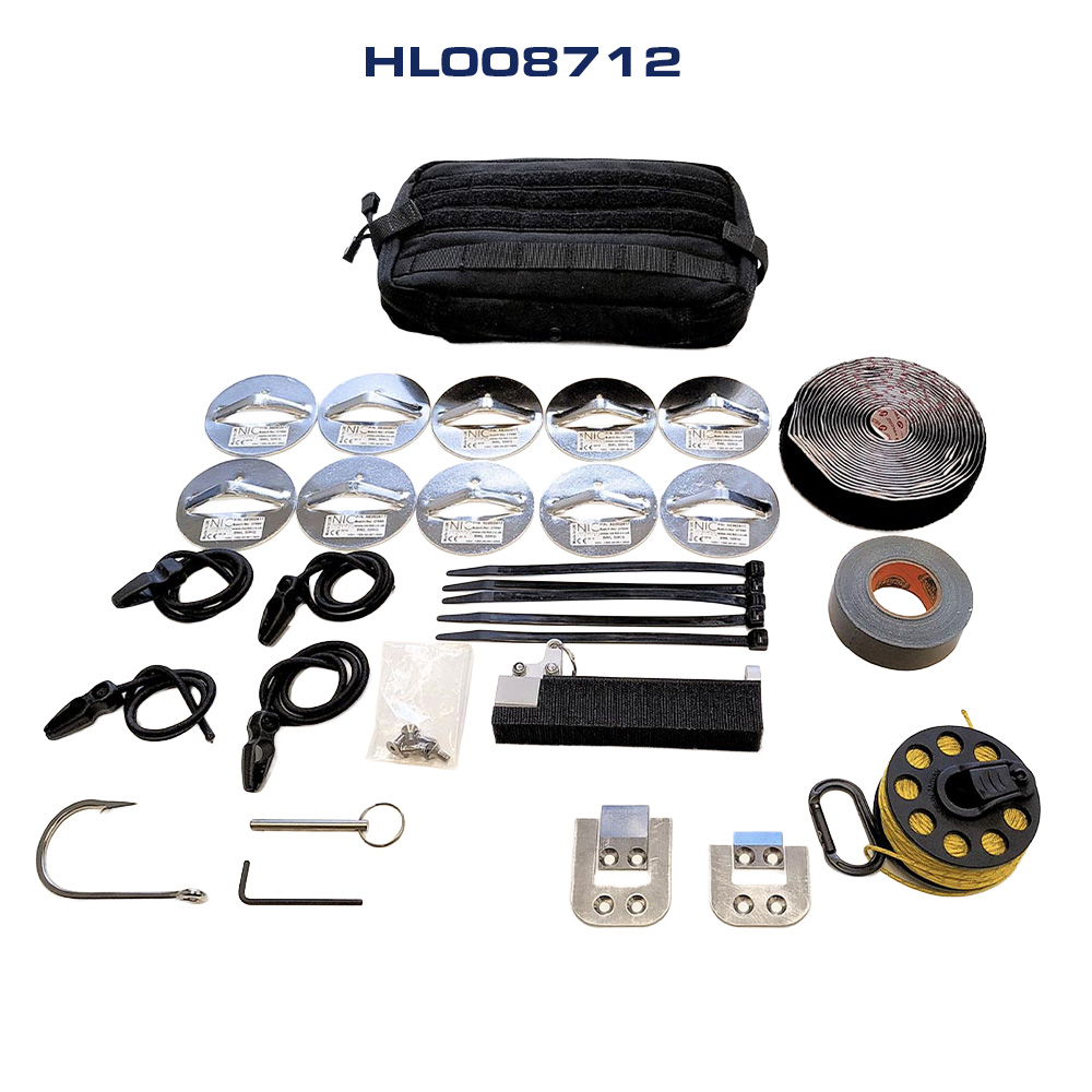 Kit Cordas & Ganchos Gamma B Backpack HL009500 - Berkana Kit Cordas & Ganchos Gamma B Backpack HL009500 - Berkana